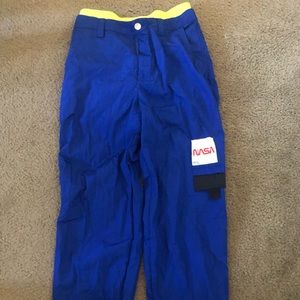 Reflective nasa pants